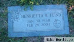 Henrietta B Feind