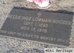 Bessie Inez Lowman Boozer