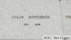 Julia Szidor Boycheck