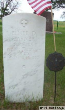 Pvt Elmer Dean Barner