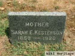 Sarah E Fulton Kesterson