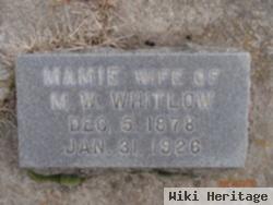 Mary "mamie" Woods Whitlow