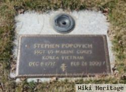 Sgt Stephen Popovich