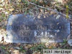 Emma Durant Scott