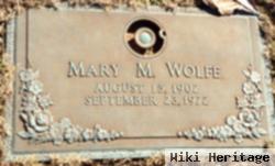 Mary M. Wolfe