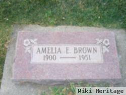 Amelia E Brown