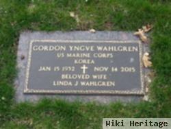 Gordon Y "gordy" Wahlgren