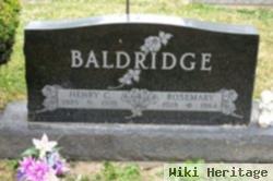 Henry Cleveland "hank" Baldridge