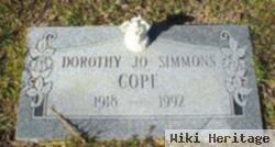 Dorothy Jo Simmons Cope