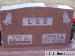 Donald E Lee