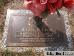 Hazel B Cecil