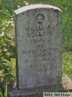 William J Rollans