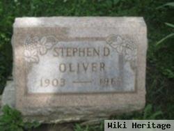 Stephen D Oliver