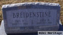 Anna M Smith Breidenstine