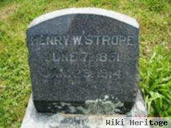 Henry W Strope