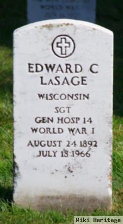 Edward C Lasage