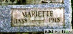 Marietta Morrison English