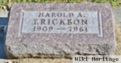 Harold A Erickson