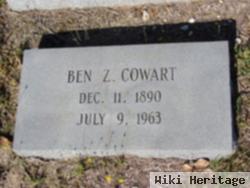 Benjamin Zachariah Cowart