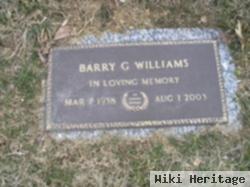 Barry G Williams