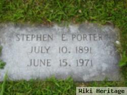 Stephen Eli Porter, Sr
