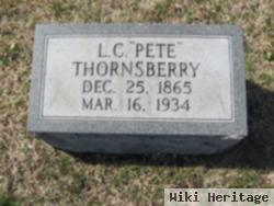 Lorenzo Calvin "pete" Thornsberry