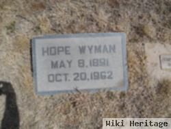 Hope Wyman