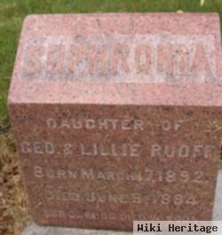 Sophronia Ruoff