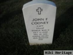 Capt John F "jack" Cooney