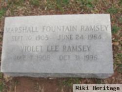 Mildred Violet "violet" Lee Ramsey