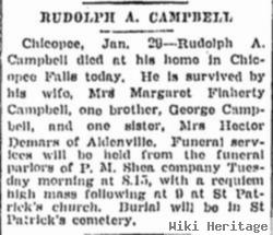 Rudolph A. Campbell