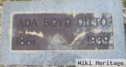 Ada Timmons Boyd Ditto