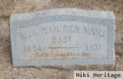 Willie Pearl Riebe "baby" Nussle