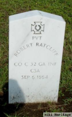 Pvt Robert Ratcliff