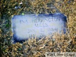 Ina Mae Herrington Mills