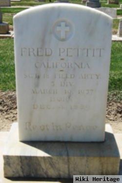 Fred Pettit