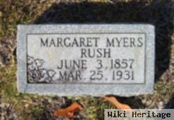 Margaret E Myers Rush