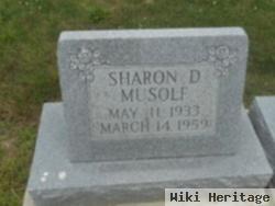 Sharon D Peters Musolf