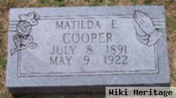 Matilda E Brown Cooper