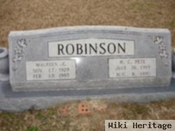 H. C. "pete" Robinson