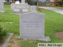 Meta Marx Klein