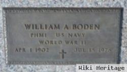 William A Boden