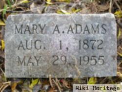 Mary A Adams