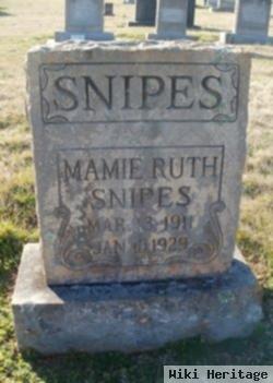 Mamie Ruth Snipes