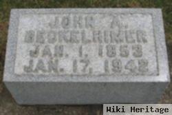 John A. Beckelhimer