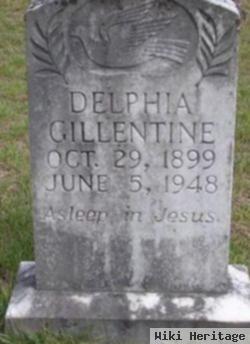 Delphia Gillentine