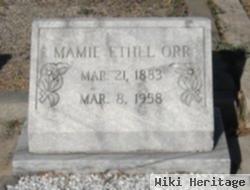 Mamie Ethel Dunn Orr