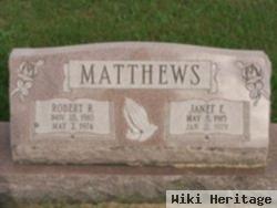 Robert R Matthews