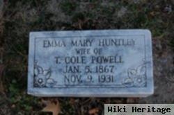 Emma Mary Huntley Powell