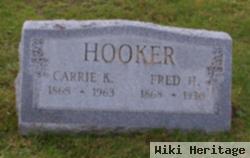 Fred H Hooker